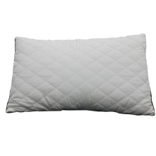 Two Side Quilting Seam White Cotton Cover Filling 3D  Microfiber  Hotel / Hospital Hotel Pillow